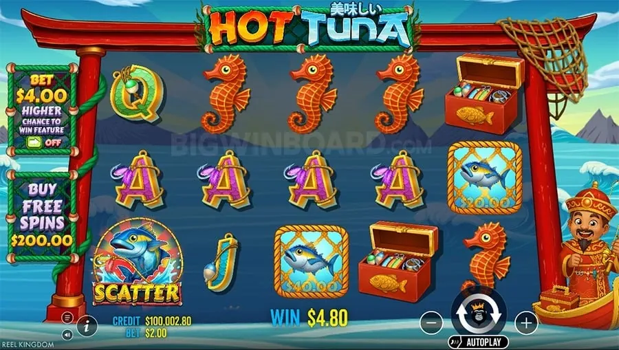Casino slot machines and table games